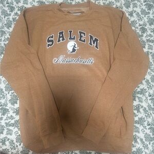 Salem Massachusetts Brown Sweater